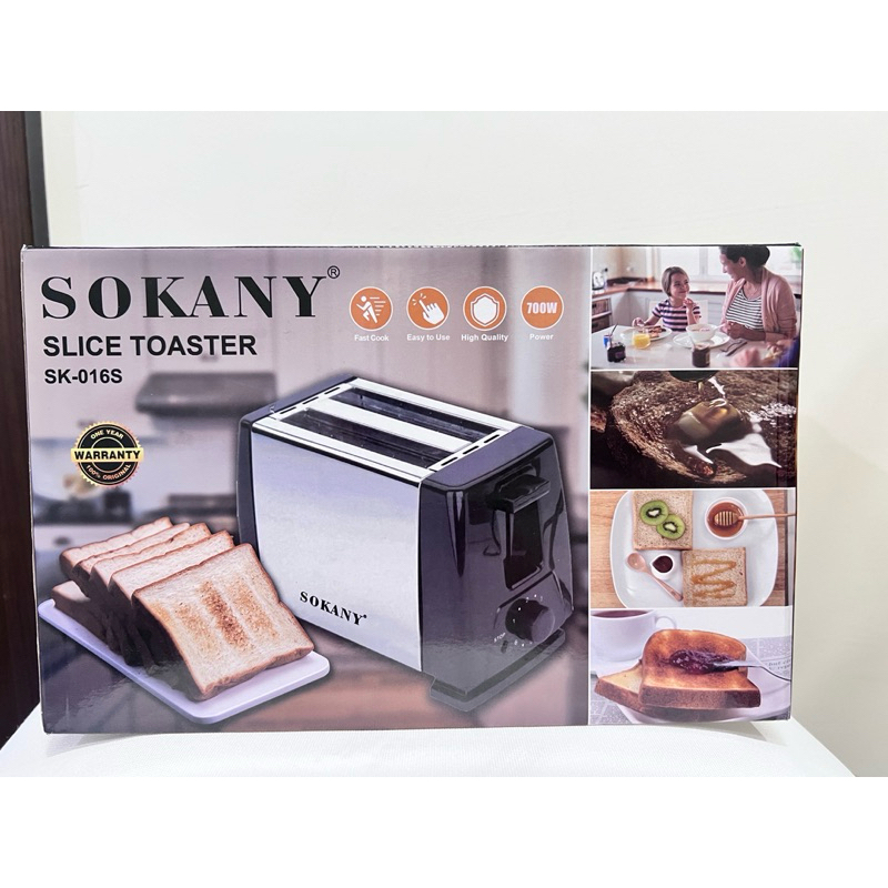 全新現貨‼️SOKANY Toaster SK-016S烤土司機 烤麵包機110v