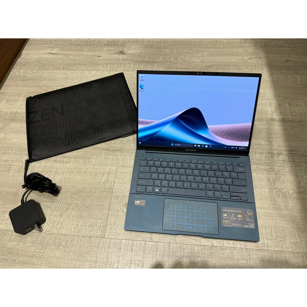 ASUS ZenBook 14 OLED UX3405MA 藍 Ultra-125H 商務筆電 輕薄筆電 二手筆電