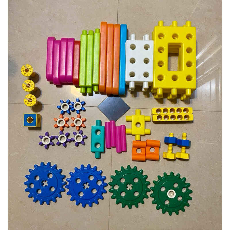 二手品 智高 基礎小零件 Gigo創意家/小工程師 積木組合益智玩具