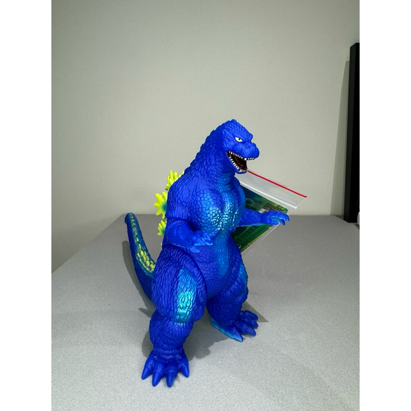 萬代 Godzilla the ART 哥吉拉 1991 藍色限定版 軟膠