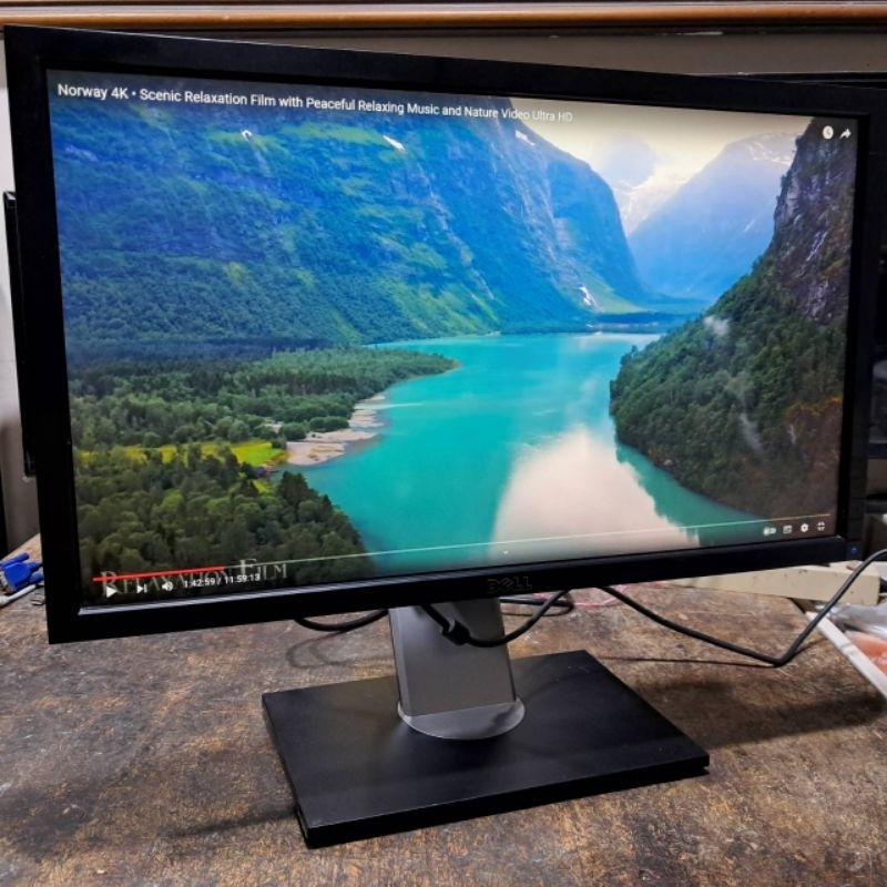 【皓奇電腦】二手 23吋 DELL 戴爾 U2311Hb DP DVI 螢幕 可90度左右旋轉