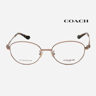 COACH HC5153TD 蔻馳品牌眼鏡｜文藝復古純鈦橢圓眼鏡架 女生品牌眼鏡框【幸子眼鏡】