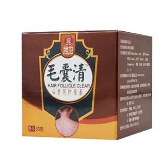 宛中 毛囊清專用膏皮膚瘙癢過敏性抑菌止癢皮疹毛囊炎濕疹 0PUT