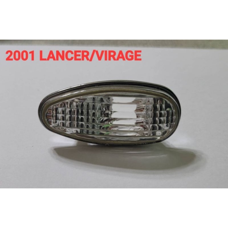 LANCER/VIRAGE 2001年~  側燈 葉子板燈 邊燈 晶鑽白 1組2入 MITSUBISBI 三菱