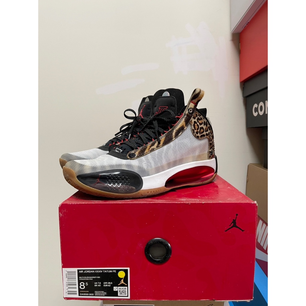 二手正品 Air Jordan 34 Tatum PE “zoo” 籃球鞋 Nike  限量