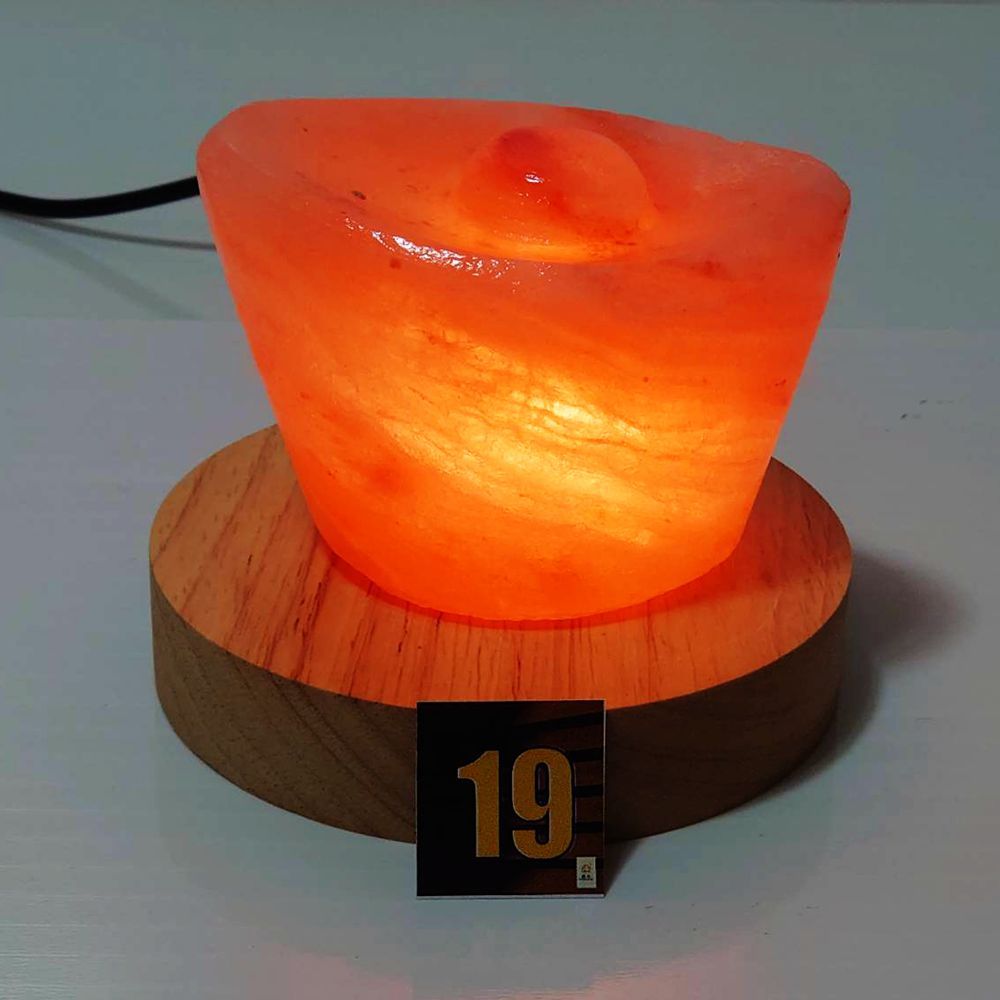 【家禾鹽燈】USB聚財元寶鹽燈 喜馬拉雅山天然鹽礦  NO.19 NO.20  NO.21  NO.23