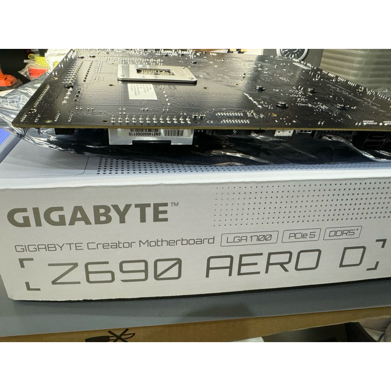 技嘉主機板 gigabyte z690 aero D 保固到2027 LGA1700 DDR5