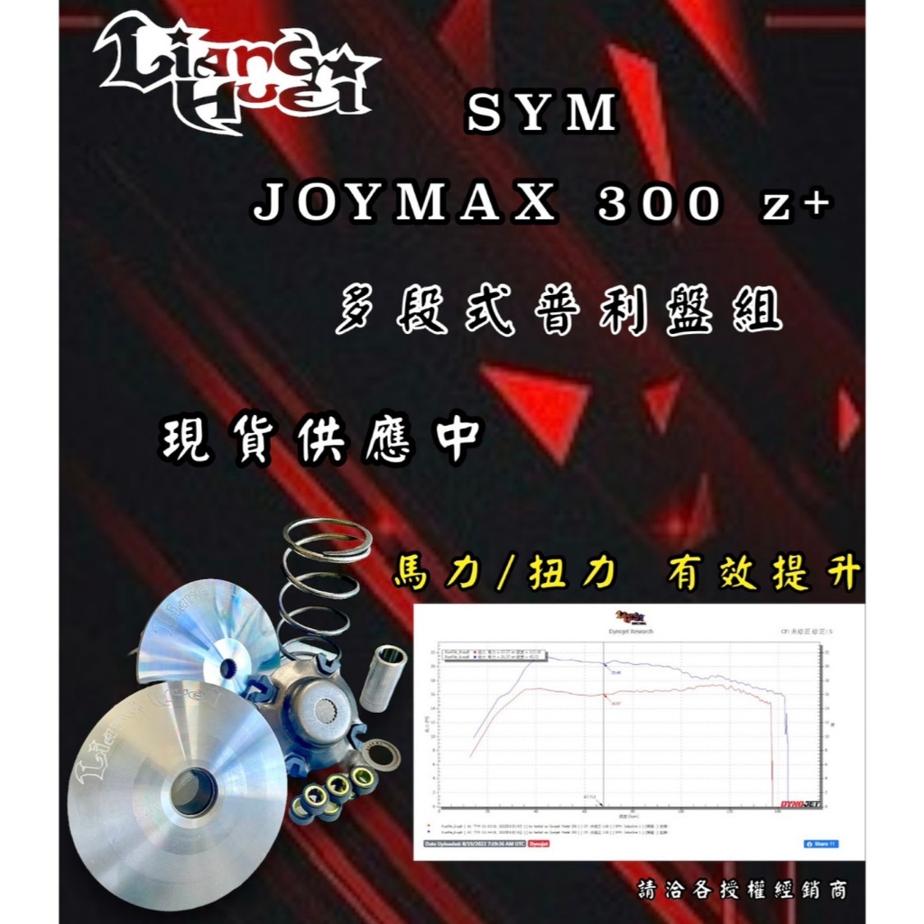【良輝動力】普利盤傳動組「SYM」JOYMAX 300Z+