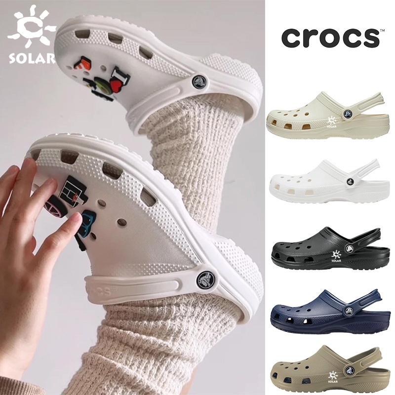 crocs classic crush clog 洞洞鞋 明星款 穆勒鞋 防水 厚底2公分 女鞋 經典款
