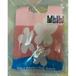 Watsons 屈臣氏 法式小花/愛心針織手提袋·送禮自用兩相宜