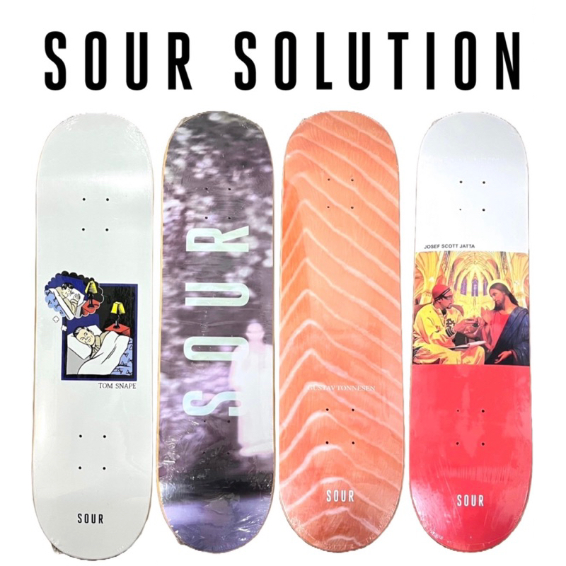 SOUR SOLUTION サワーソリューション スケートボード デッキ JL SNAPS