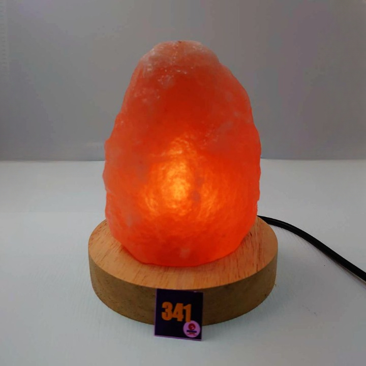 ¤ 臻藏館¤ [ NO.341 ] 形態優美頂級玫瑰USB自然型鹽燈 喜馬拉雅山玫瑰岩鹽  自然型鹽燈 ¤臻藏館¤