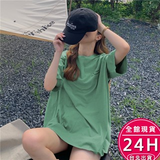 【梨卡】隔日到貨【棉質】女裝 上衣 T恤 情侶款 男生 女生 男女可穿 寬鬆舒適風 美式復古風GA2649【現貨24H】