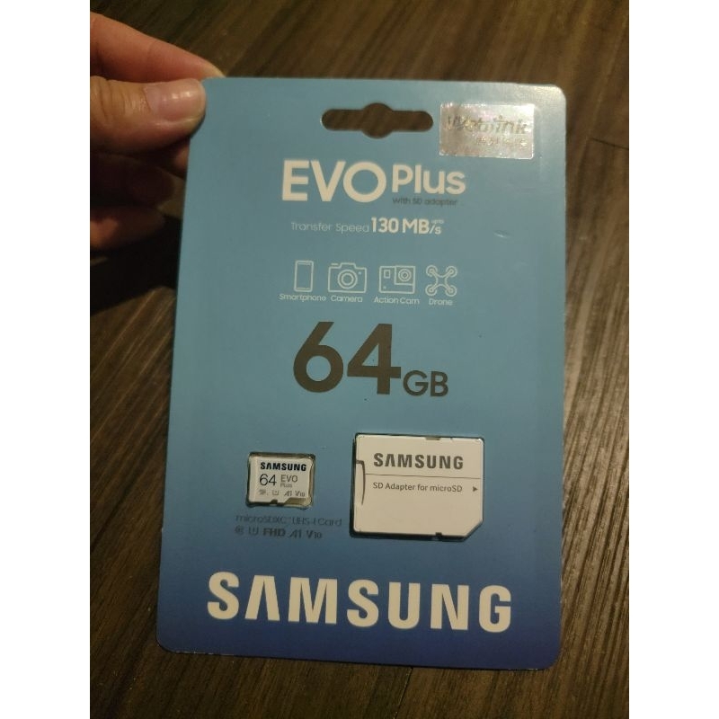 【現貨】Samsung EVO Plus 64GB 記憶卡