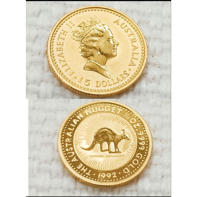 純黃金 英國女王伊莉莎白 、1/10盎司 金幣墬 項鍊 楓葉金幣 袋鼠金幣 女王頭金幣 黃金9999