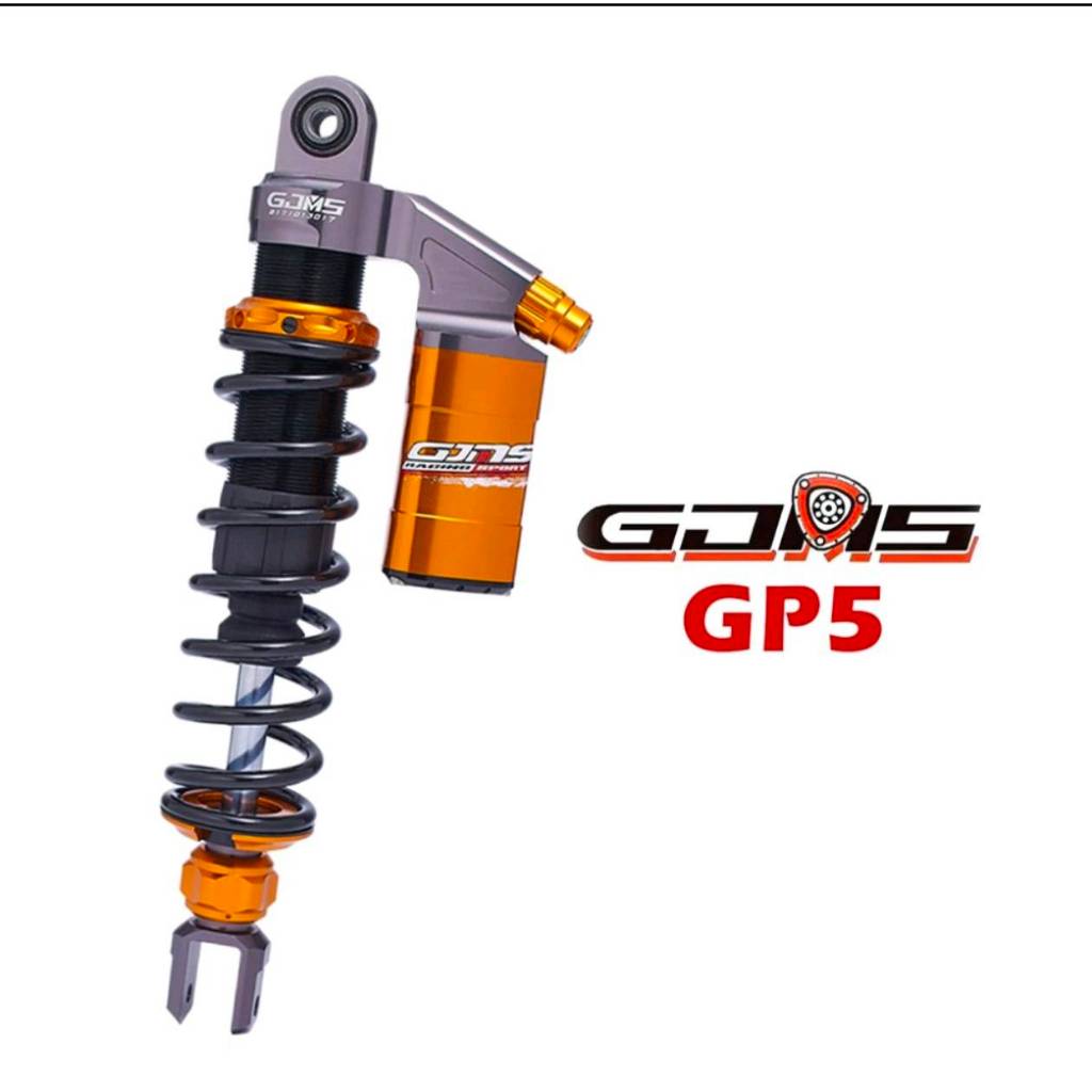 GJMS 智杰 GP5 彈簧可調後避震器 三角直立掛瓶 後叉 四代戰 / 五代戰 / JETS / NMAX