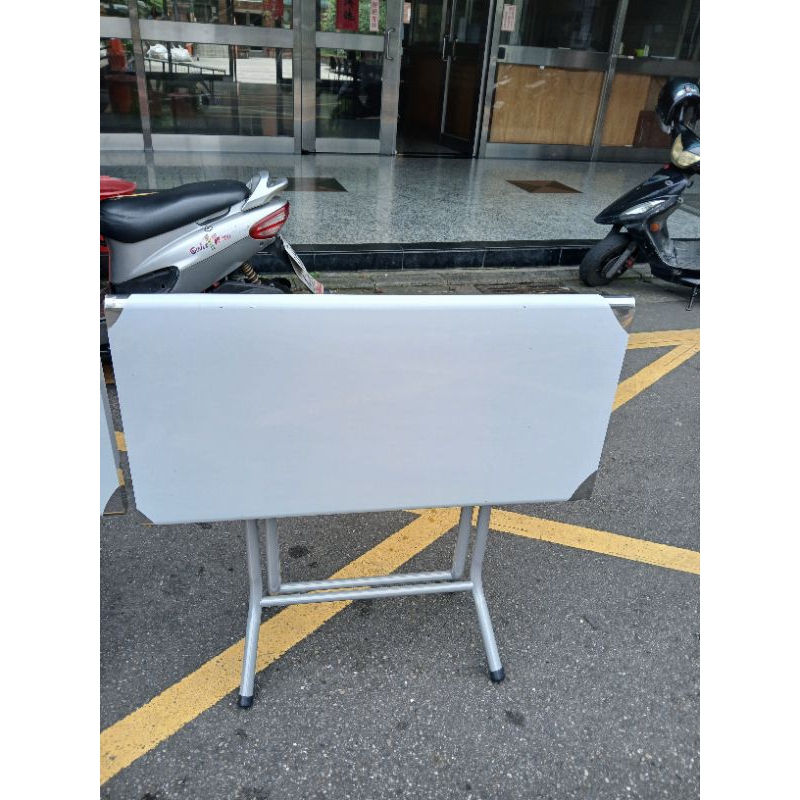 台灣製作全新白鐵折疊桌長90×60×高75優惠免運費配送到