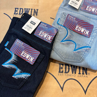 👖EDWIN愛德恩👖急速logo窄管單寧迦績褲（內有加大尺碼）