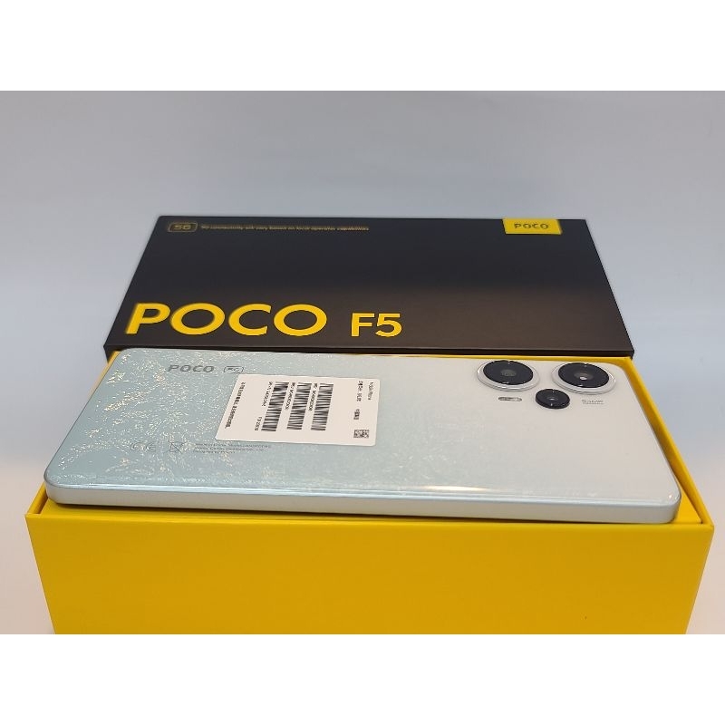 極新POCO F5 白色 12G/ 256G 256GB 台灣公司貨 現貨 盒裝配件 極新