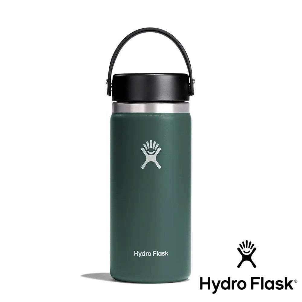 【Hydro Flask】寬口真空保溫鋼瓶16oz『針葉綠』HW16BTS332