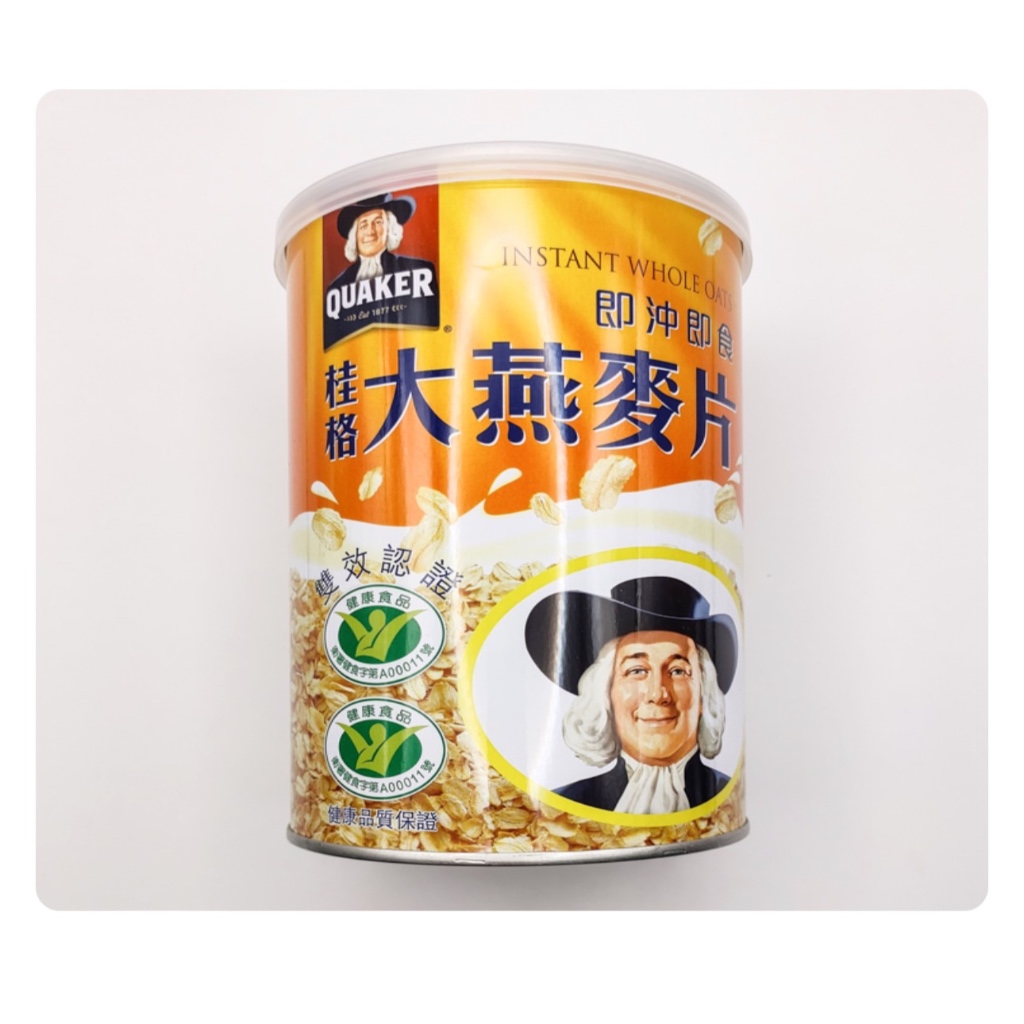 ‼ 限量商品 ‼ 【 桂格 】即食大燕麥片330g(罐)