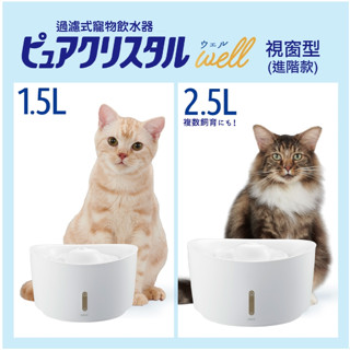 🎉領券免運🎊《胖頭龍批發工廠》GEX 貓用 視窗型飲水器 升級版 進階版 貓用飲水器 貓 飲水機 寵物自動飲水器 喝水