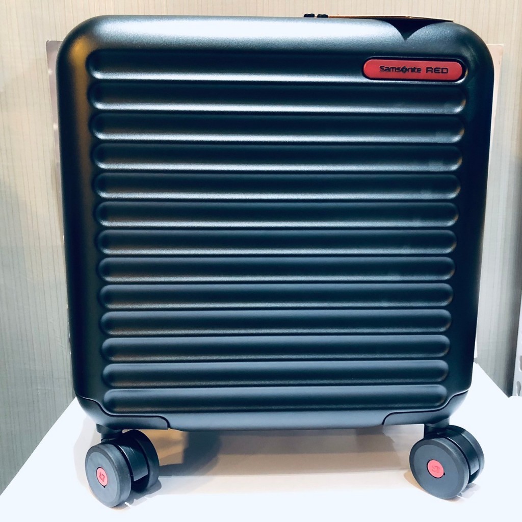 現貨 新秀麗RED15吋極簡登機箱 黑色 TOIIS C 出遊 出國 露營 旅行 輕便 方便 機長箱 行李箱 行動辦公室