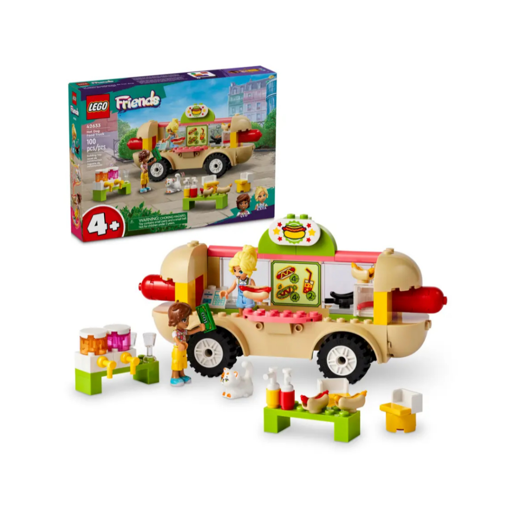 【宅媽科學玩具】LEGO 42633 熱狗餐車