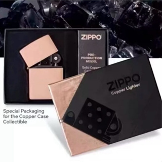 Zippo 【出清全新品】打火機22年純紫銅+黑色內膽 優惠出售