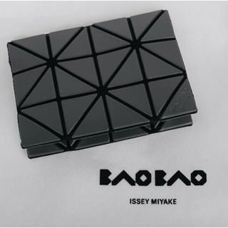 日本 ISSEY MIYAKE 三宅一生 BAOBAO 3x4霧面單色名片夾 卡夾 禮物 三角美學