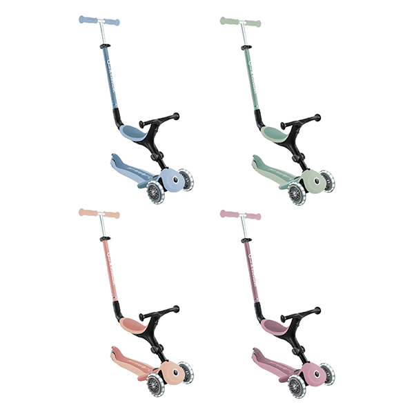 GLOBBER GO•UP 4合1 運動特仕版多功能三輪滑板車-多色可選【佳兒園婦幼館】