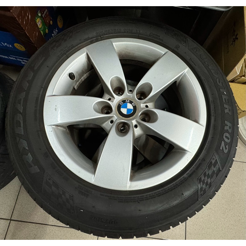 ［中古］BMW 5/系列原廠鋁圈 /BMW 5孔E39/輪胎