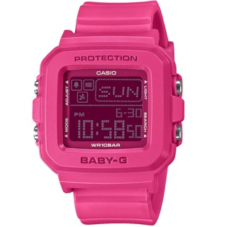 【CASIO】卡西歐 BABY-G 30週年 送酷洛米外殼保護套 手錶和錶殼吊飾套組 女錶 BGD-10K-4