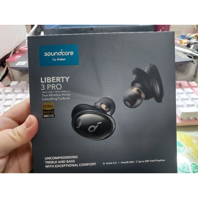 【九成新缺右耳】聲闊soundcore liberty 3pro 充電倉+左耳+配件