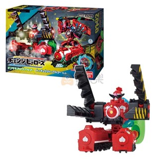 【L$J玩具】全新現貨 BANDAI 暴太郎戰隊 可動公仔 桃太郎機器人＆烈車武裝合組 01 & 02