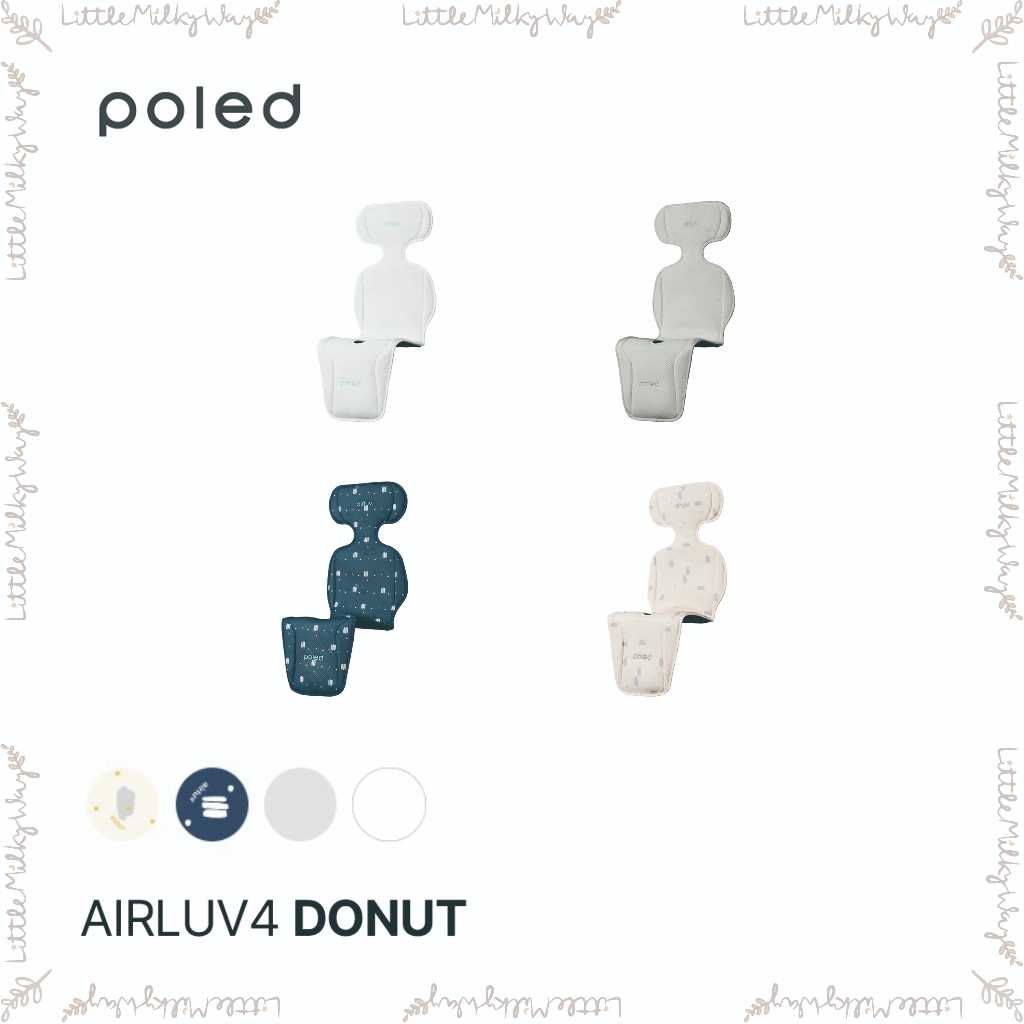 【LMW親子選品】新品預購 🌿韓國 POLED AIRLUV4 Donut 智能風扇涼感墊🌿