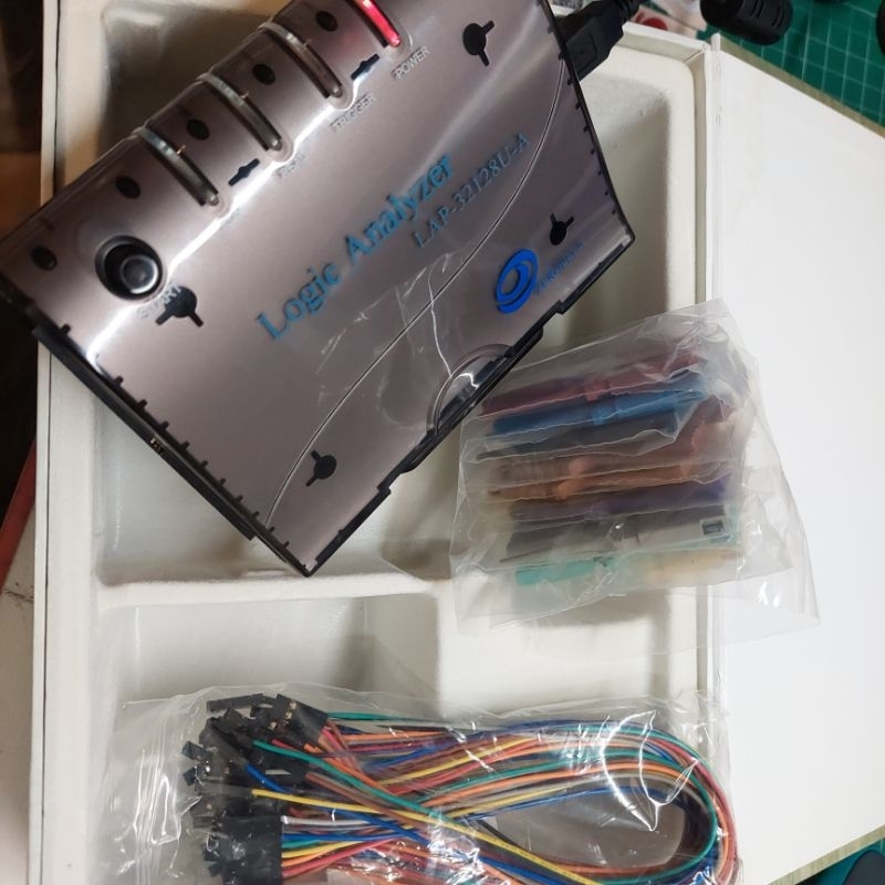 孕龍 邏輯分析儀 32ch usb 75Mhz win11可用 Logic Analyzer