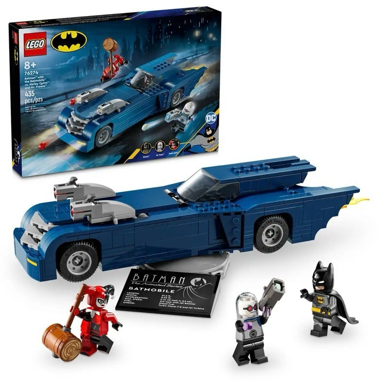 【周周GO】 樂高 LEGO 76274 蝙蝠俠駕駛蝙蝠車 vs. 小丑女&amp;急凍人