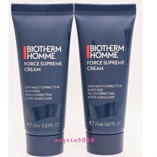 全新BIOTHERM 碧兒泉 男仕超進化極量緊膚凝霜20ml～新包裝~專櫃品~開電子發票~