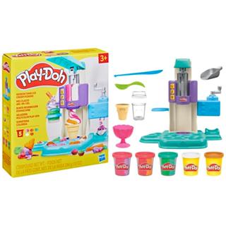 【孩之寶 Hasbro】 培樂多Play-Doh 彩虹冰淇淋遊戲組