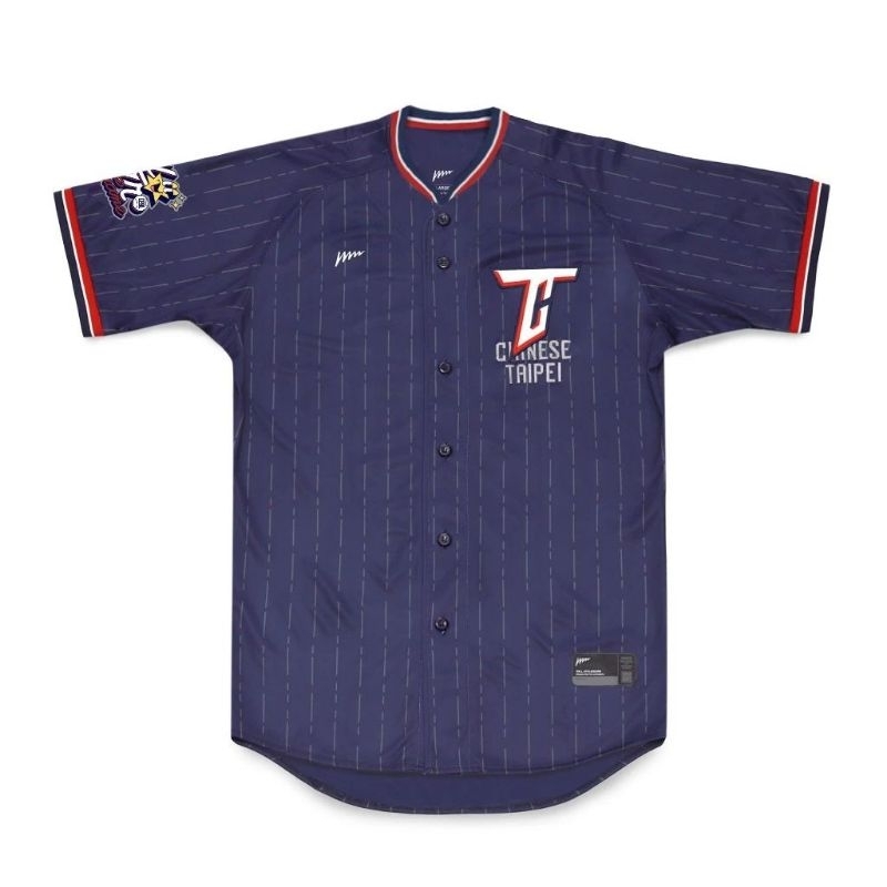 黑人王 2023 team Taiwan 球員版棒球衣（客場款）$1980