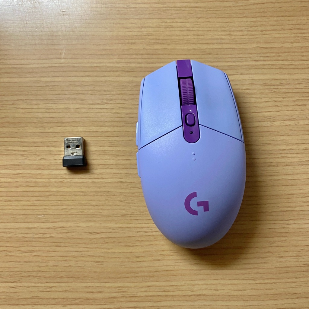 《☕️の二手小舖》 Logitech G G304 LIGHTSPEED 無線電競滑鼠-紫