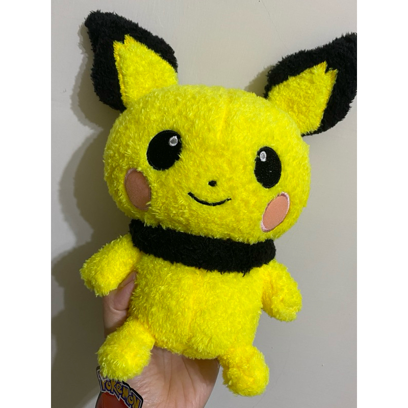 全新pokemon  寶可夢皮丘絨毛娃娃 寶可夢玩偶 神奇寶貝娃娃 皮卡丘小時候-皮丘