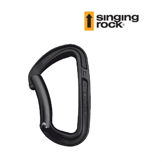 Singing Rock D型鋁鉤彎桿款COLT BENT K0110BB 黑色