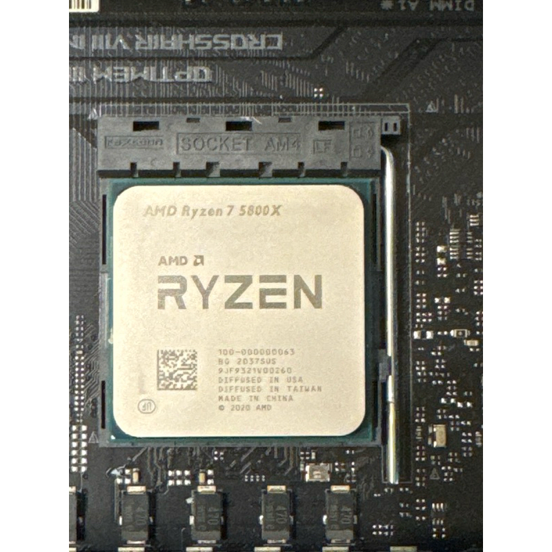AMD R7-5800X 正式版 散片 過保 功能正常