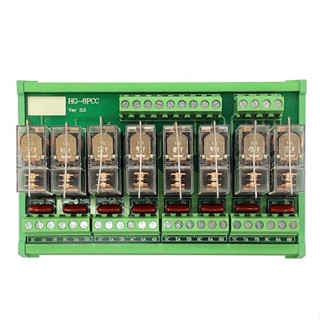 4CH 或 8CH DC24V NPN或PNP 繼電器模組 (OMRON Relay)