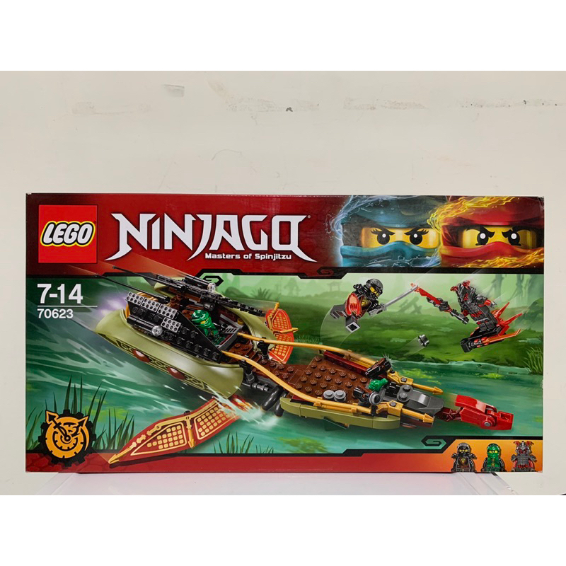 [bm] 樂高 LEGO 70623 命運之影號 忍者 ninja go 船 Cole Lloyd #D