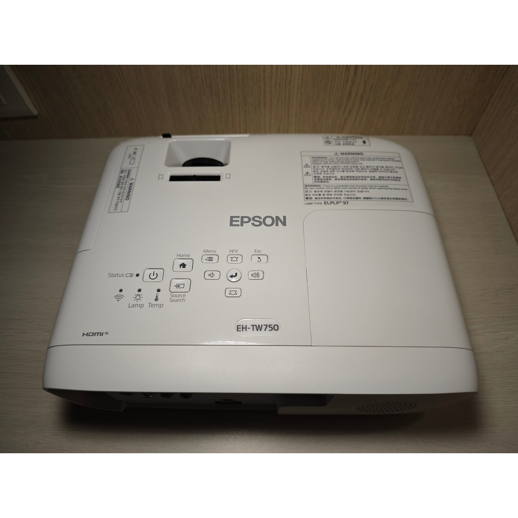 (限面交)EPSON EH-TW750 FHD高亮彩住商兩用投影機