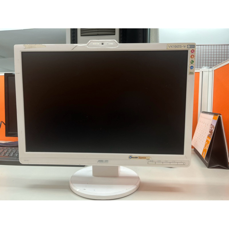 華碩ASUS VK192 LCD 白色 液晶寬螢幕 /電腦螢幕/顯示器 &lt;二手良品&gt;