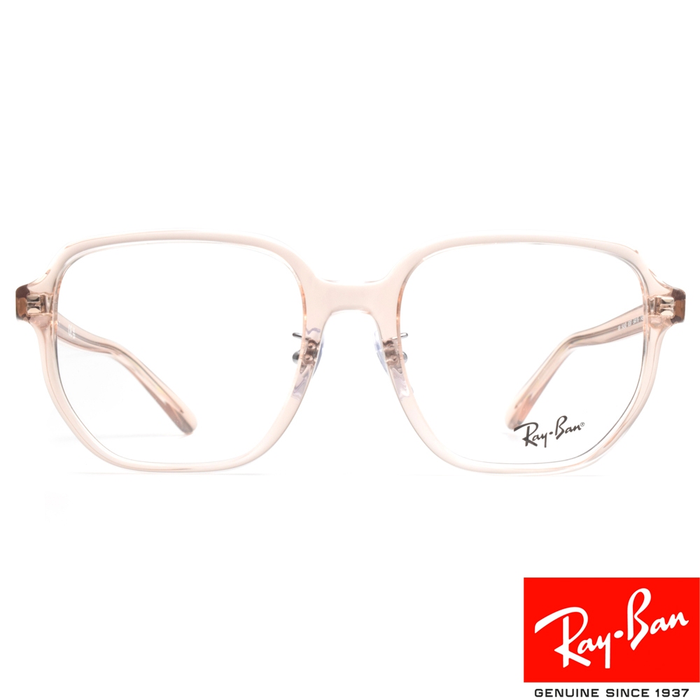 RayBan 雷朋 光學眼鏡 RB5424D 8267-54mm 大方框 成毅同款 - 金橘眼鏡